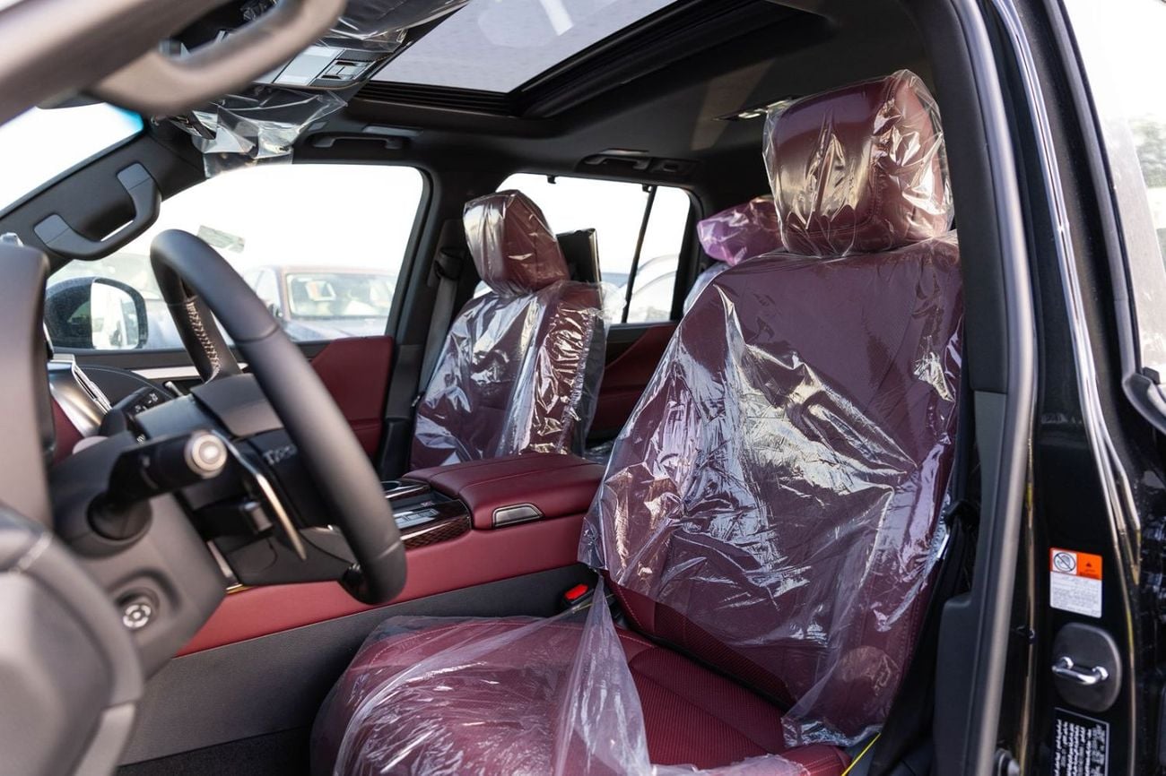 Lexus LX 700h 2026 LEXUS LX700h 3.5L TURBOSPORT HYBRID BLACK / MAROON