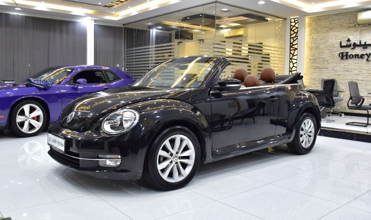 فولكس واجن بيتيل EXCELLENT DEAL for our Volkswagen Beetle Convertible ( 2017 Model ) in Black Color American Specs