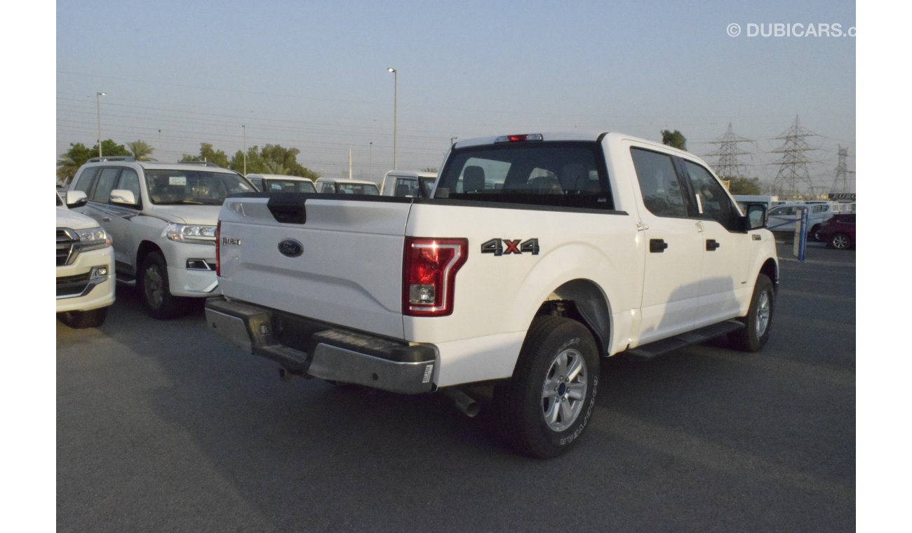 فورد F 150 مزدوج كابينة بيكيه 2018 نموذج الأبيض 4 أبواب البنزين ايكو بوست 4x4 نقل السيارات فقط للتصدير