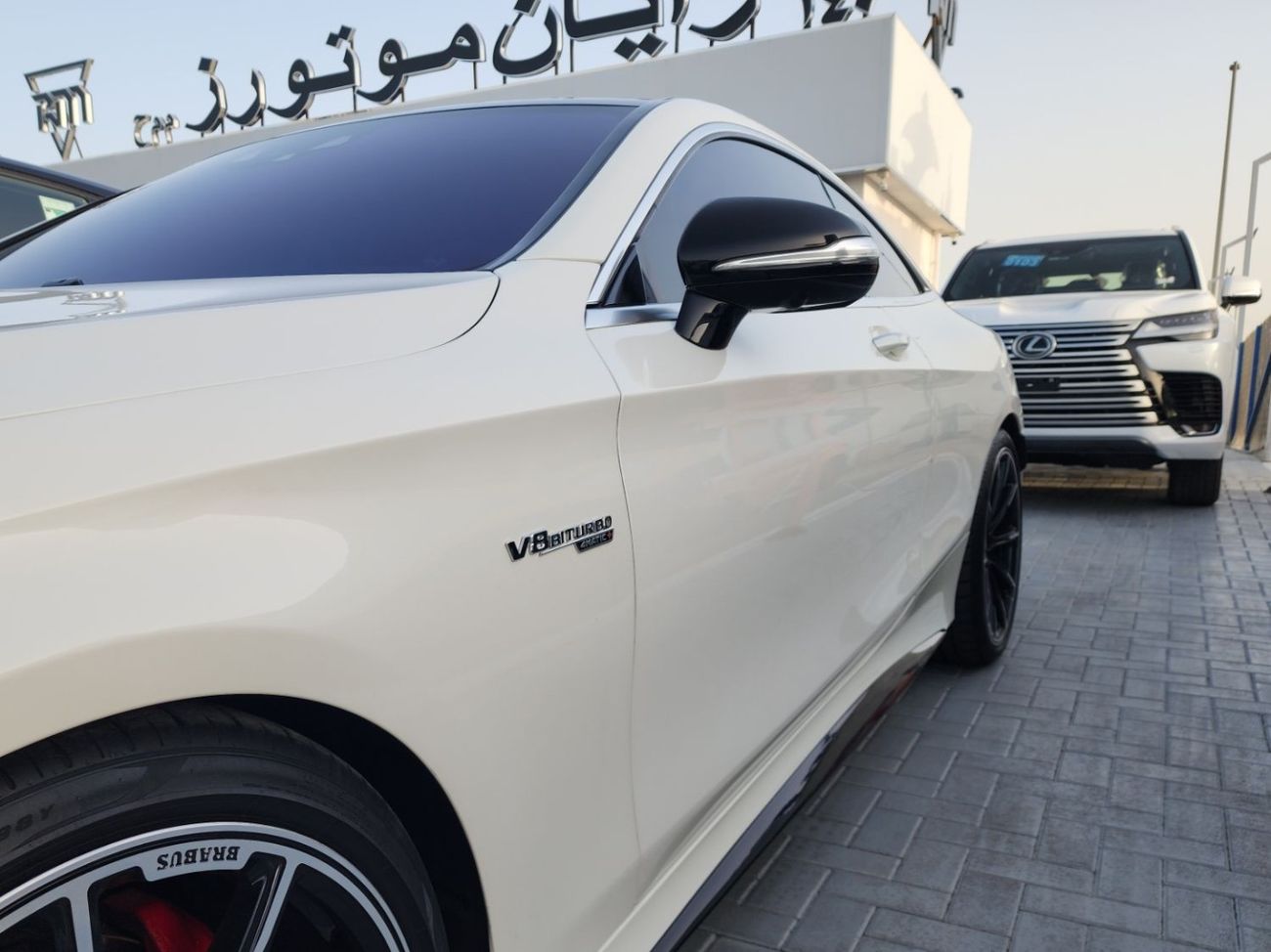 مرسيدس بنز S 500 كوبيه Mercedes AMG S500 Coupe Twin-Turbo 5.5-Liter V8, 4Matic AWD, Converted 2020 AMG S63