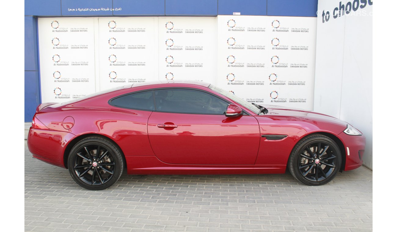 جاغوار XK 5.0L V8 COUPE 2014 MODEL WITH ONE YEAR FREE SERVICE