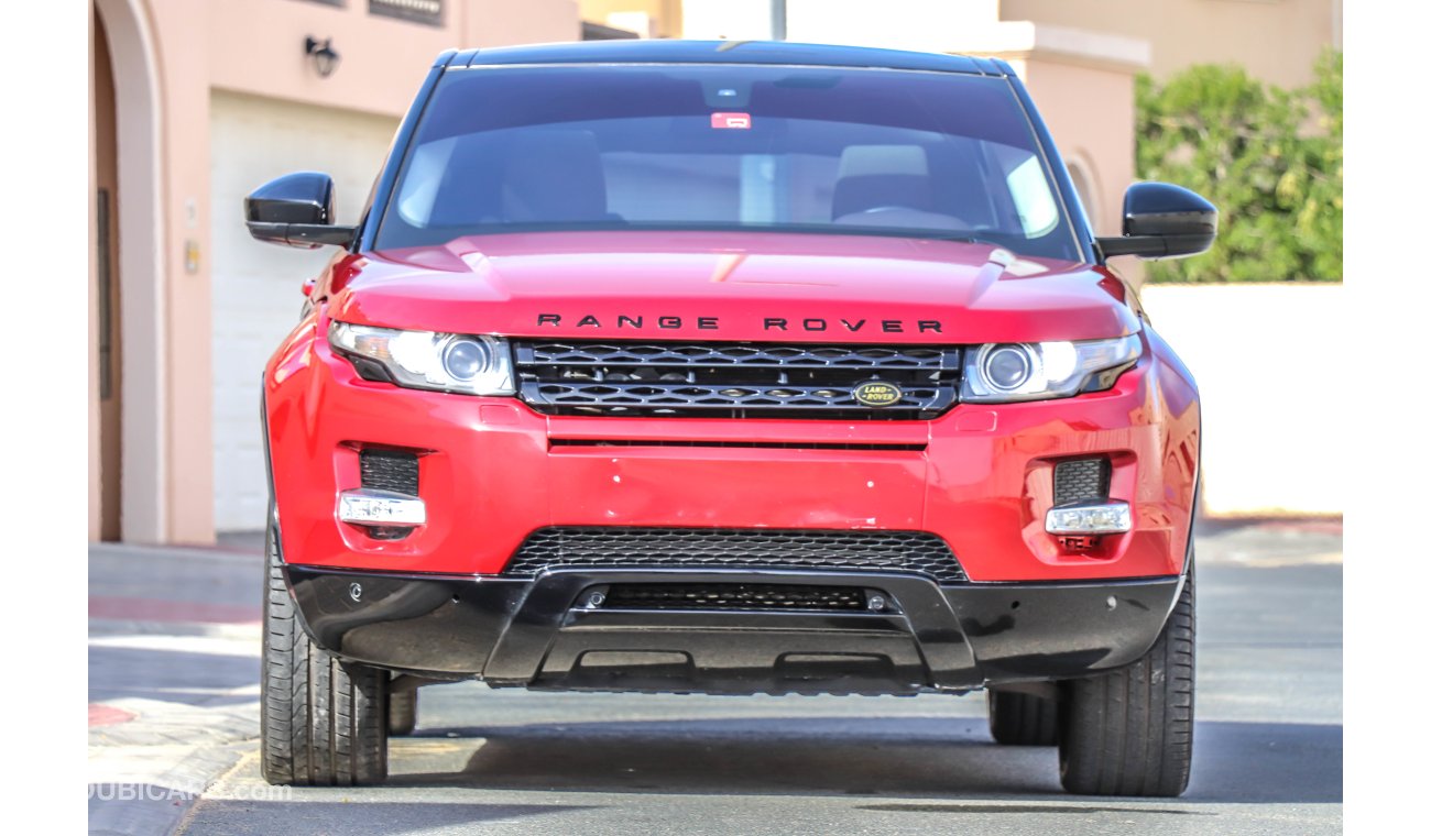 Land Rover Range Rover Evoque AED 1780 P.M with 0% downpayment under warranty