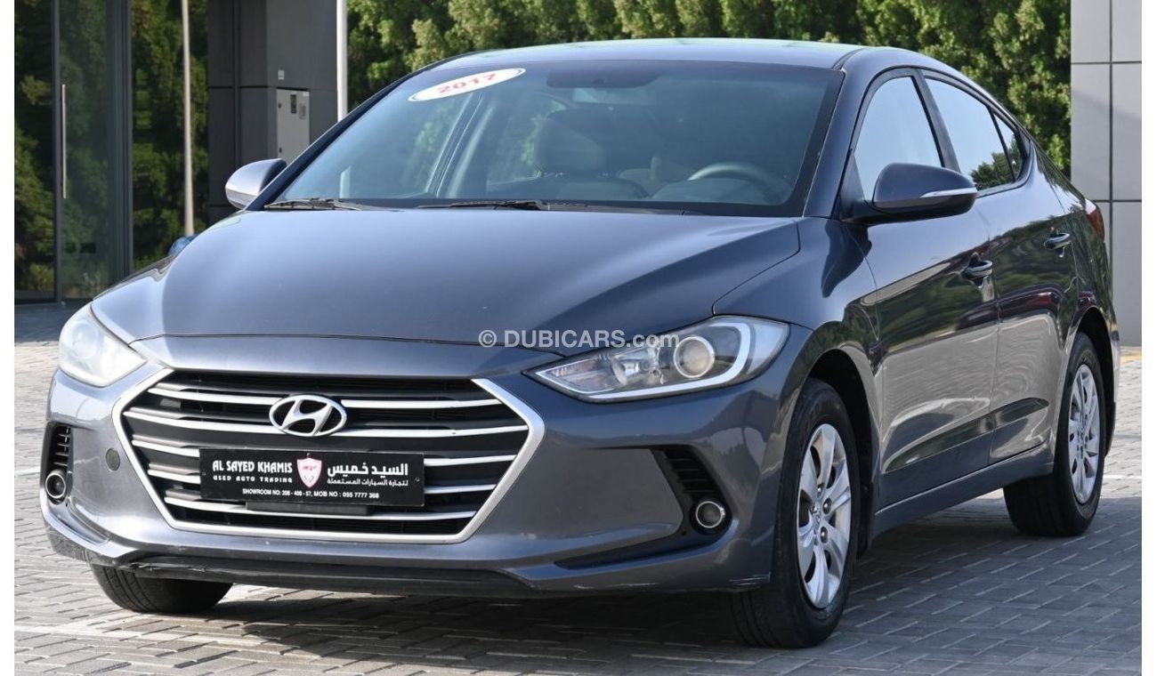 هيونداي إلانترا 2017 خليجي بحالة ممتازة بدون حوادث
