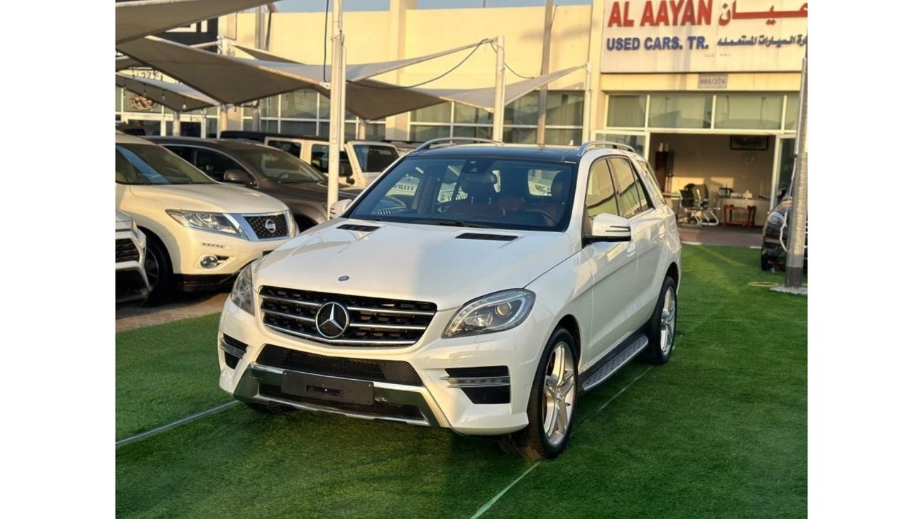 Mercedes-Benz ML 350 AMG MODEL 2013 GCC CAR PERFECT CONDITION INSIDE AND OUTSIDE FULL OPTION PANORAMIC ROOF