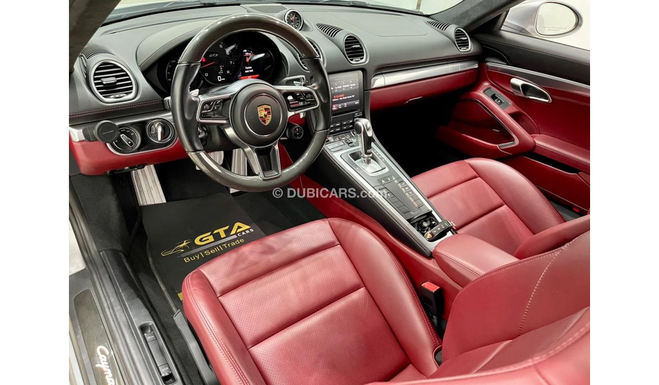 Porsche 718 Cayman 2019 Porsche 718 Cayman GTS, Porsche Warranty-Service Contract-Service History, GCC