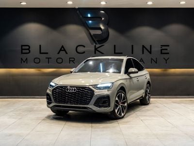 Audi Q5 45 TFSI SPORTBACK S-LINE BUY NOW, PAY 2027 | THE BLACKLINE STANDARD | June 2027 Warranty + Service, GCC, Low KMs