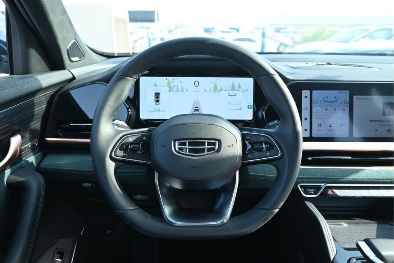 جيلي مونجارو Geely Monjaro 2.0L Turbo, 4WD Petrol, Model 2024 , Color Teal