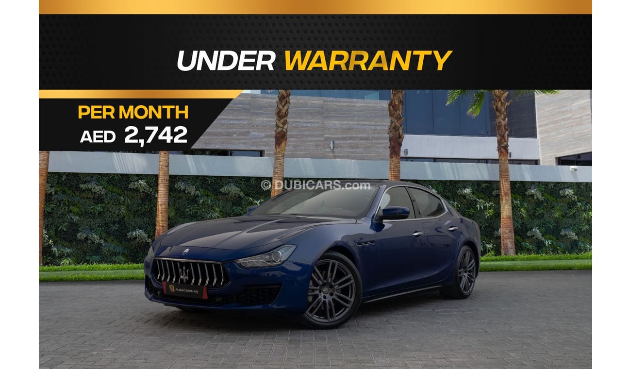 Maserati Ghibli | 2,742 P.M  | 0% Downpayment | Perfect Condition!