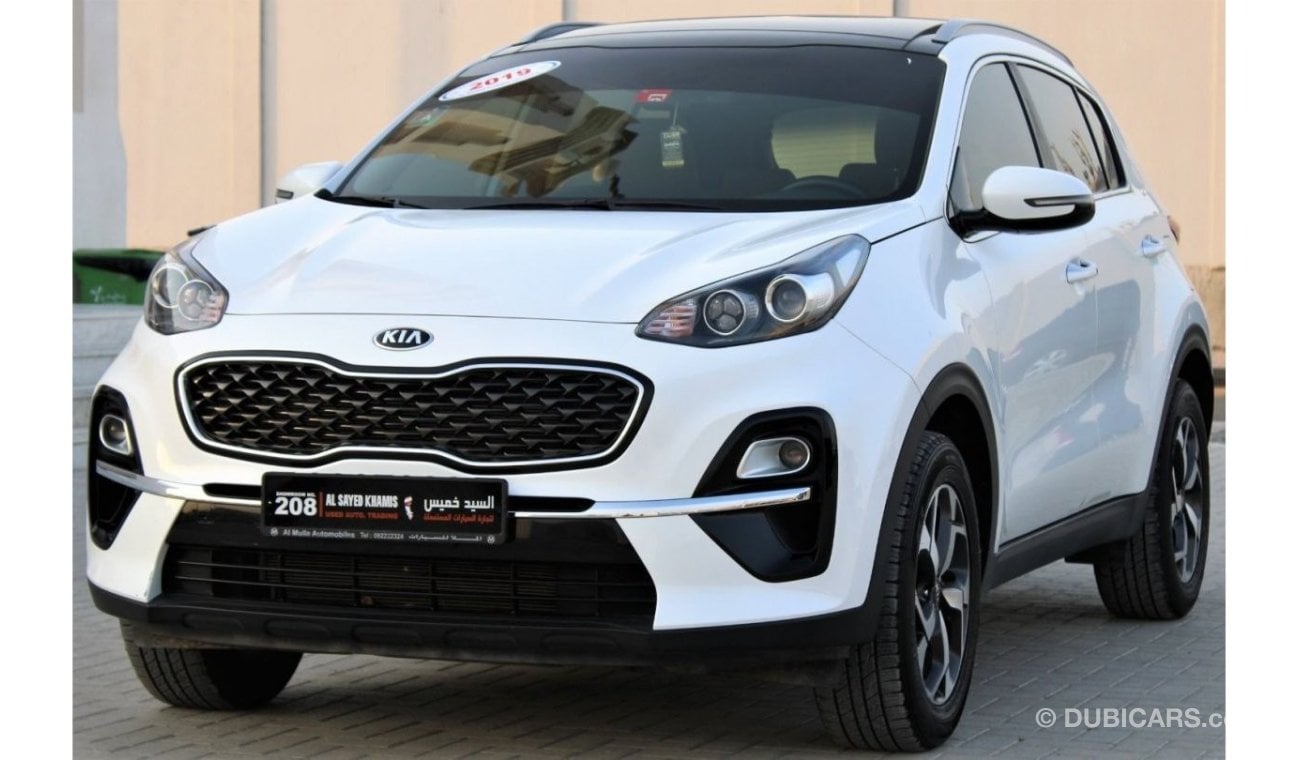 Kia Sportage Kia Sportage 2019 GCC Full Option No. 1 1600, in good condition, without paint, without accidents, v