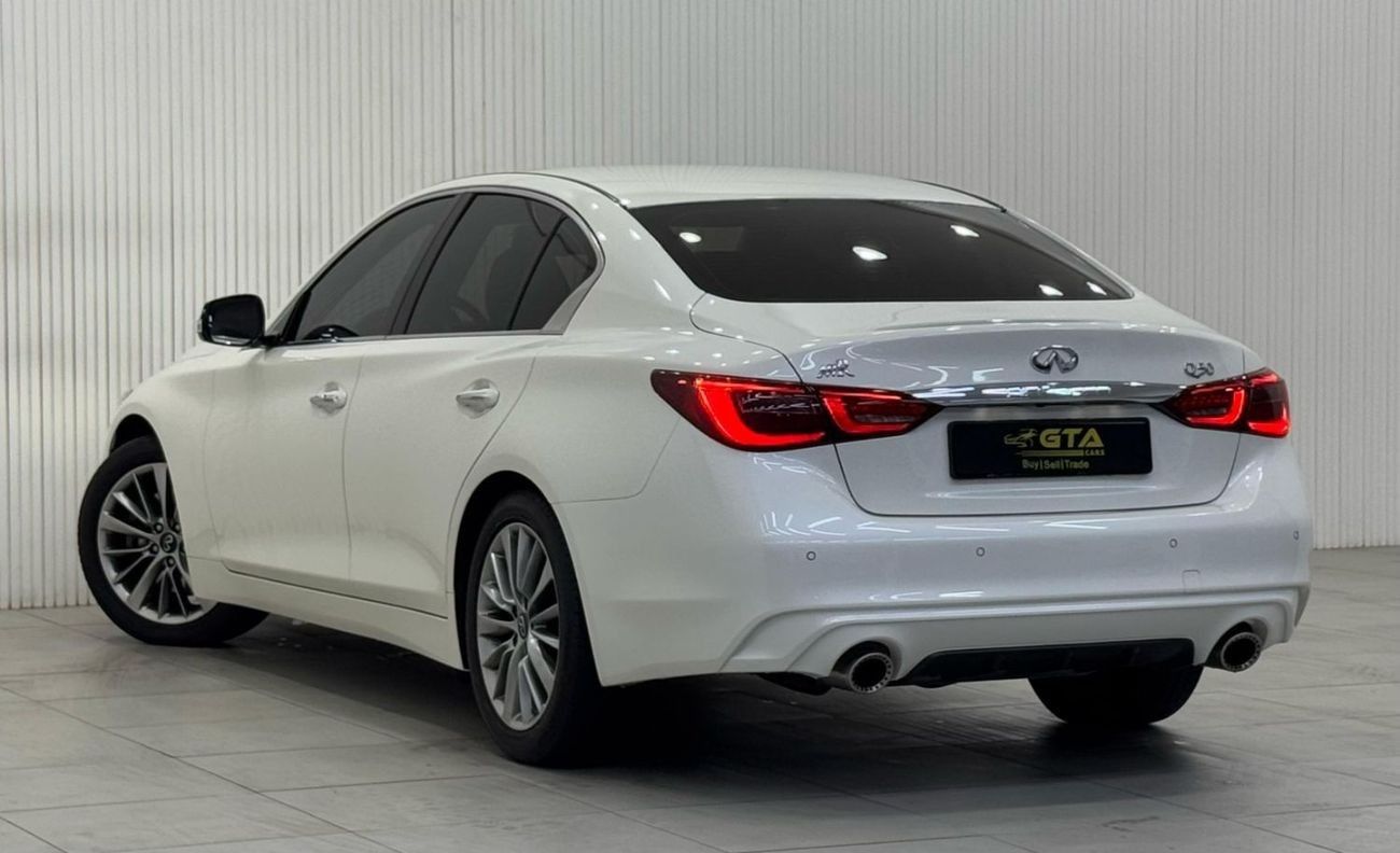 Infiniti Q50 Std 3.0L 2023 Infiniti Q50 3.0, Feb 2028 Infiniti Warranty, Full Infiniti Service History, GCC