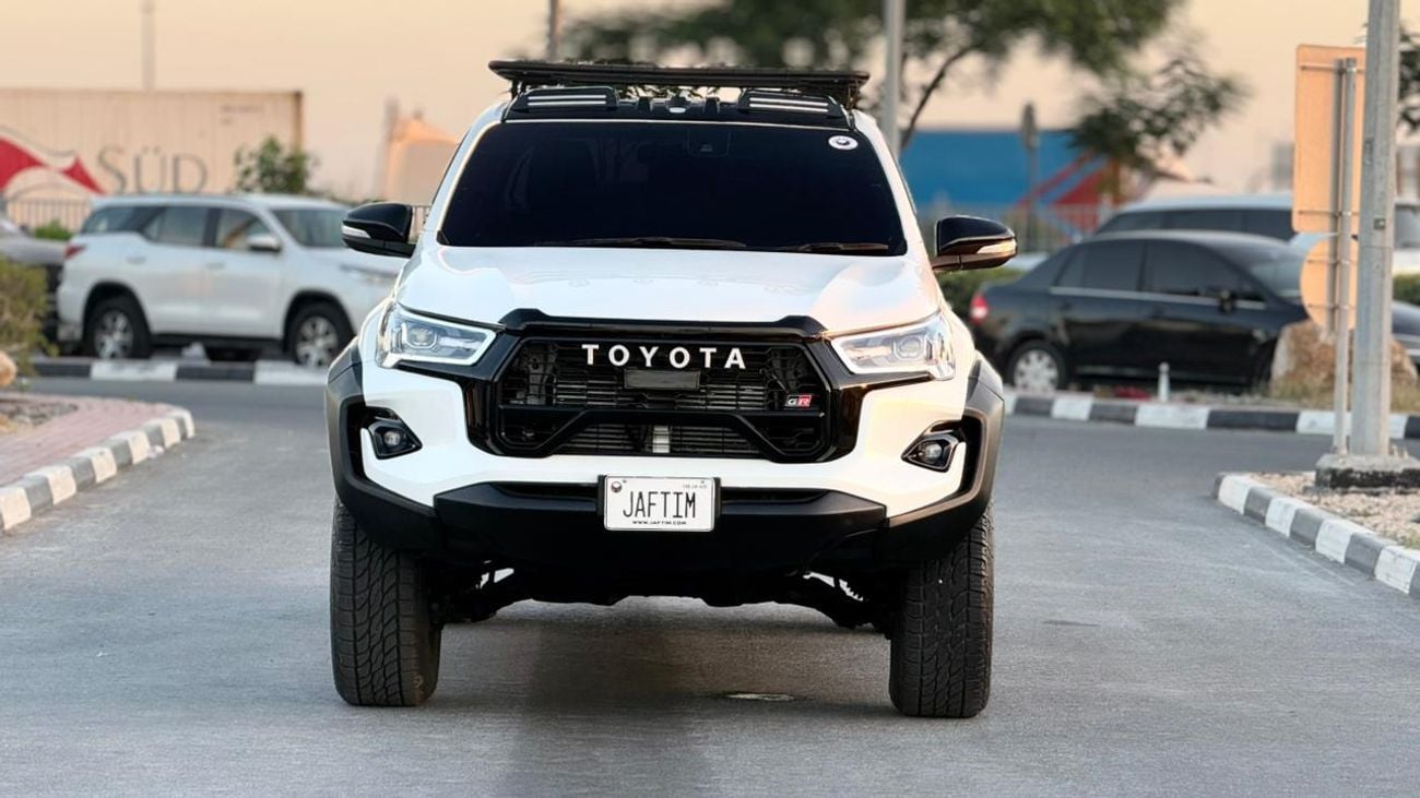 Toyota Hilux 2022 | 2.8L DIESEL | AT | RHD | GR BODY KIT INSTALLED | ROOF CARRIER WITH LED LIGHTS BAR |  ROOF MOU