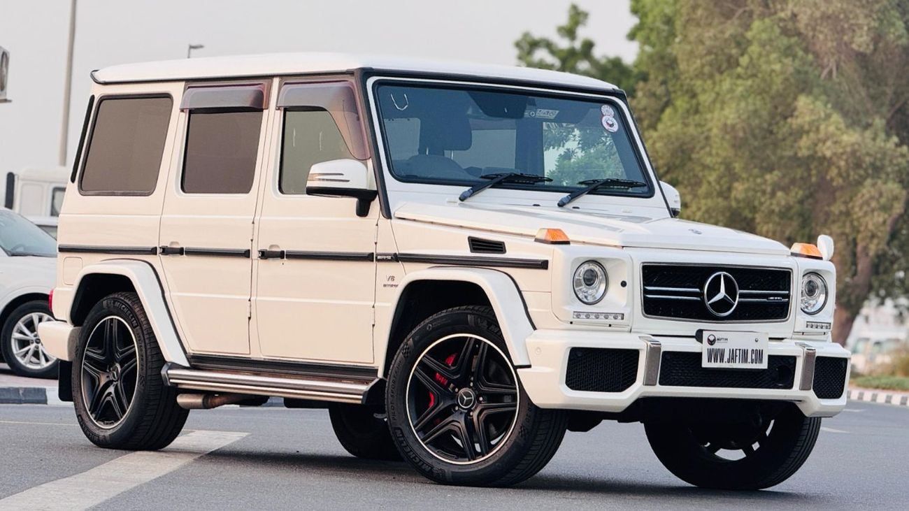 Mercedes-Benz G 63 AMG 2017 LUXURY G-WAGON | (V8 BITURBO POWER | RHD | SUNROOF + CARGO DRAWER | WHITE EDITION