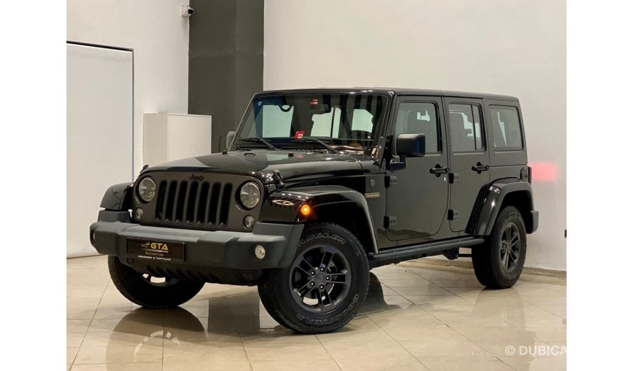 Jeep Wrangler 2018 Jeep Wrangler Oscar Mike Edition, Jeep Warranty, Jeep Service History, GCC