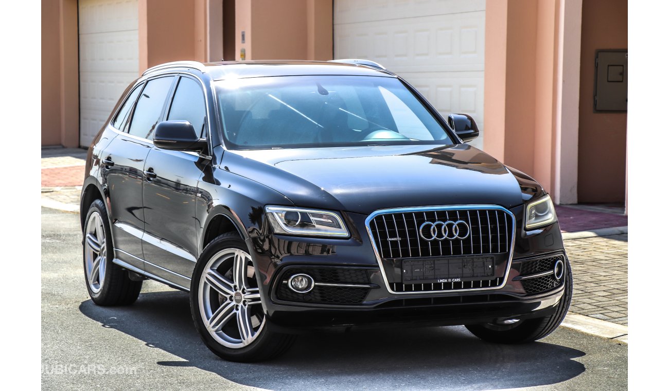 Audi Q5 45 TFSI 2014 GCC under Warranty with Zero Down-Payment.