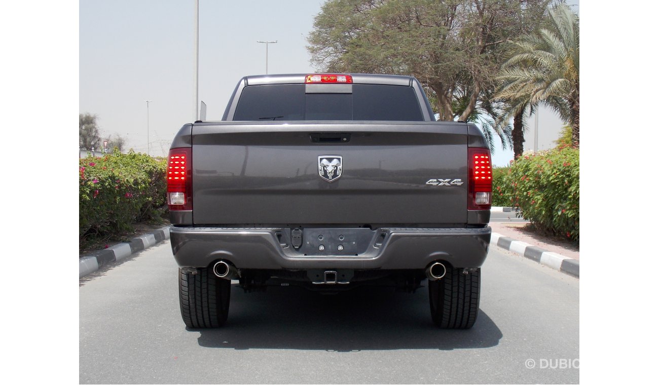 رام 1500 Pre-owned 2015 1500 SPORT V8 4X4 5.7L Over Fender, Magna Exhaust Bedliner Side Steps *