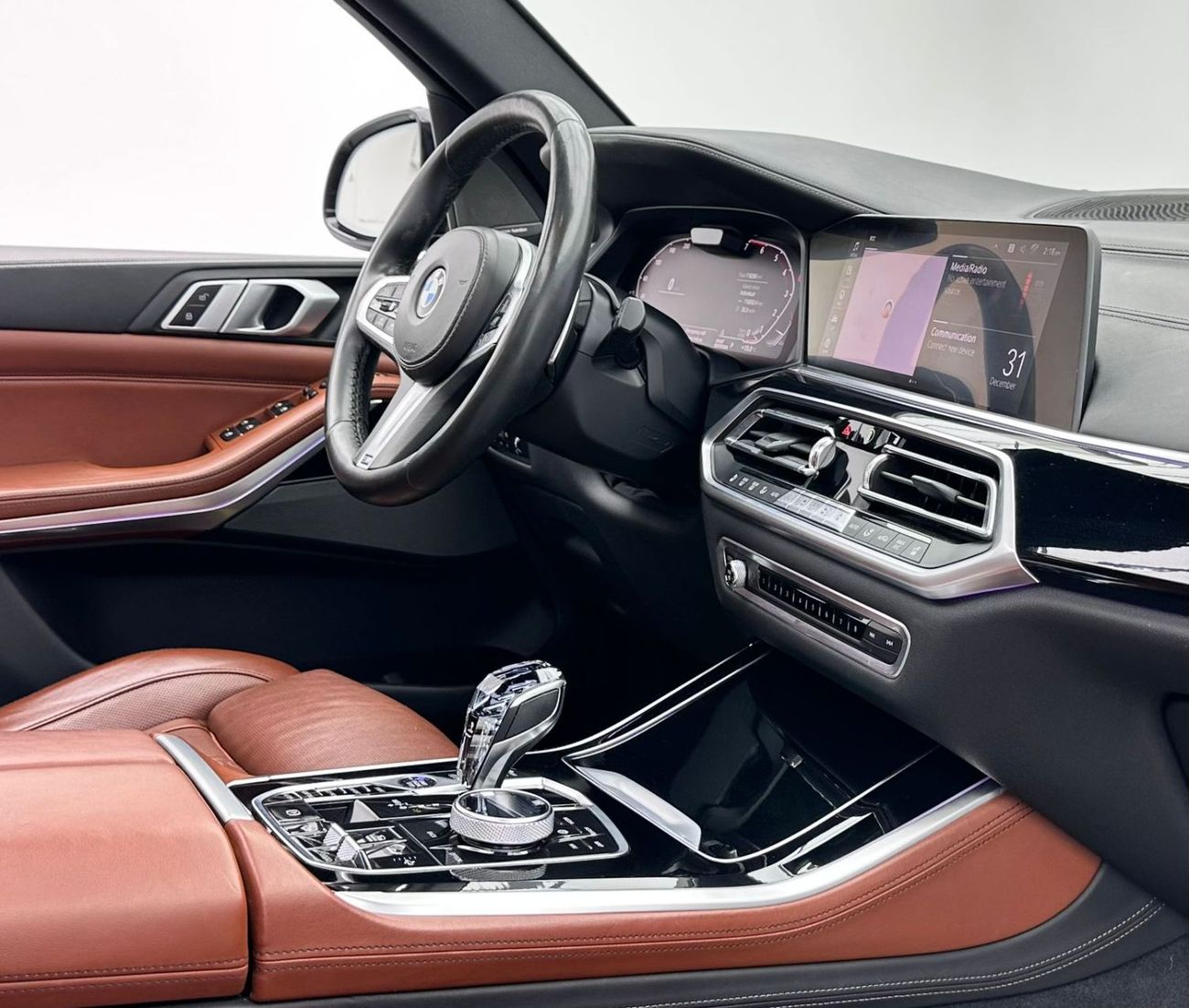 بي أم دبليو X5 2019 BMW X5 xDrive50i M-Sport, 1 Year Unlimited Km Warranty, Full Service History, GCC