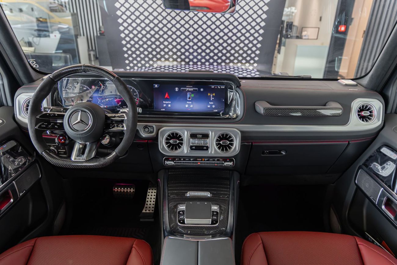 مرسيدس بنز G 63 AMG 4MATIC SUV Mercedes G63 AMG - Double Night Package - Fully Loaded- Carbon Fiber Interior - 2025