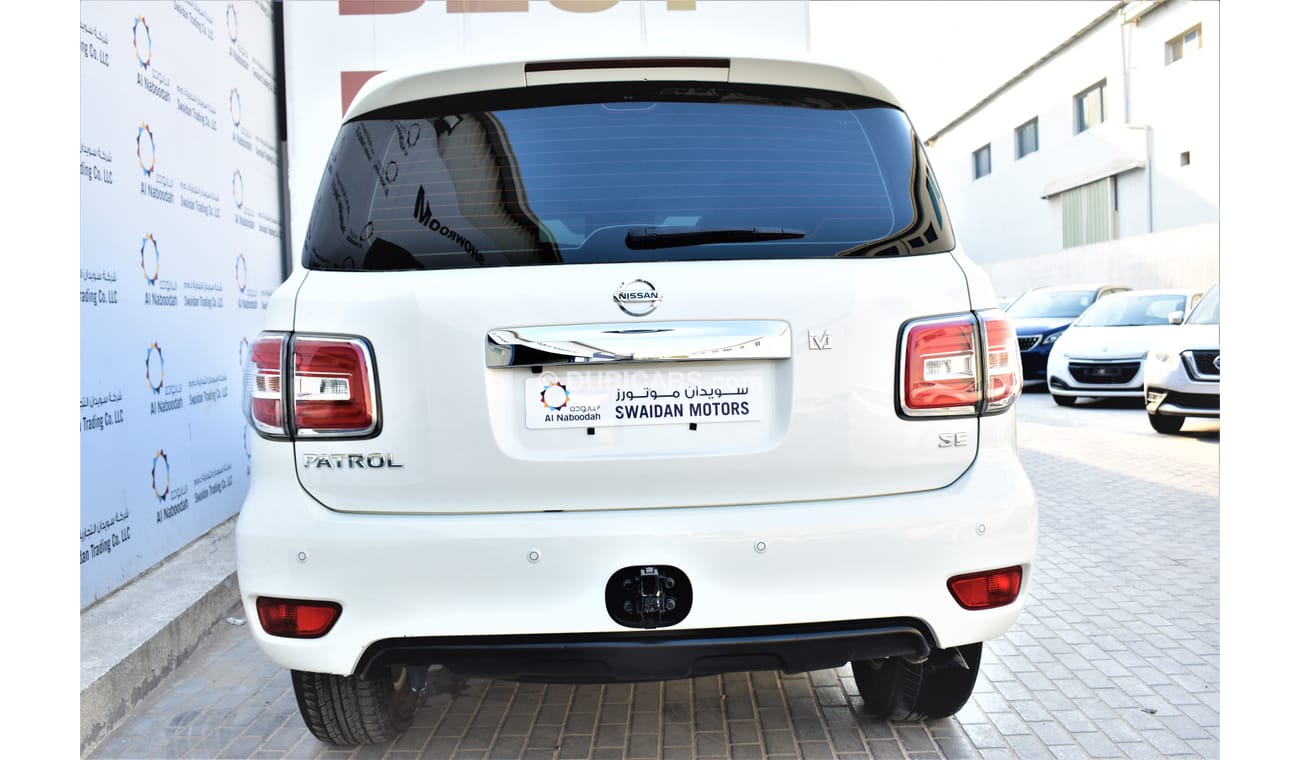 نيسان باترول 4.0L SE V6 4WD 2018 GCC SPECS WITH DEALER WARRANTY