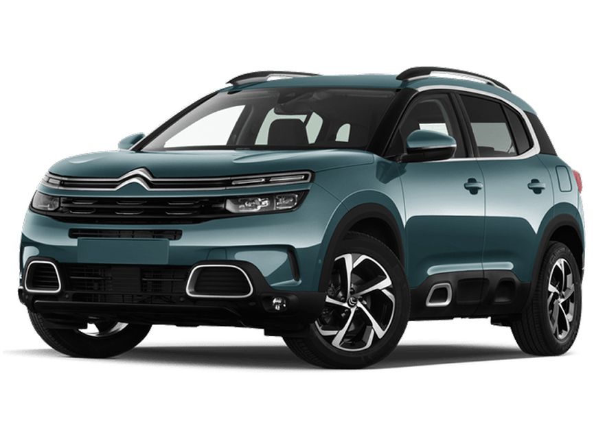Citroen C5 Aircross cover - Front Left Angled