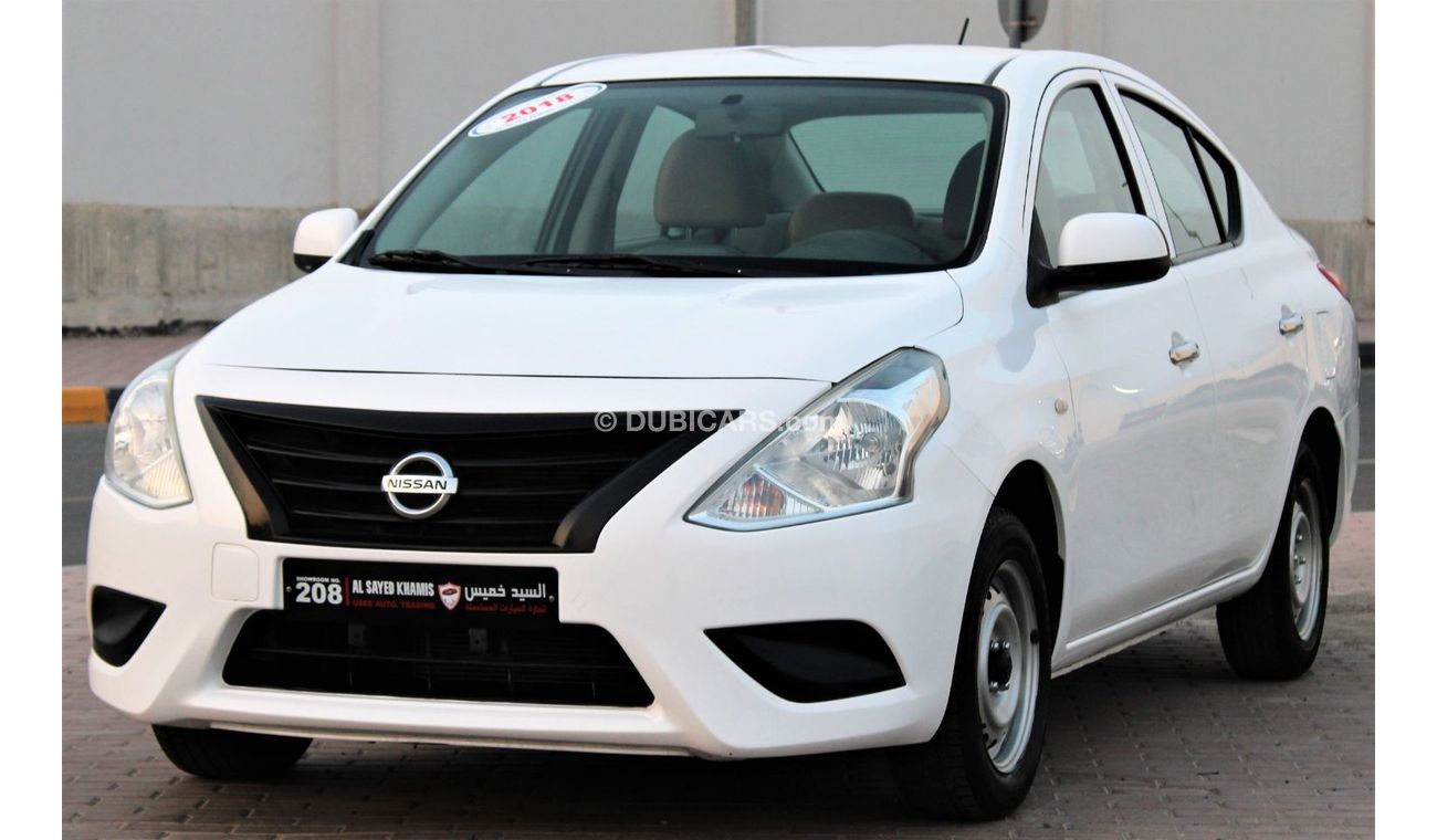 Nissan Sunny Nissan Sunny 2018 GCC in excellent condition without accidents, very clean from inside and outside