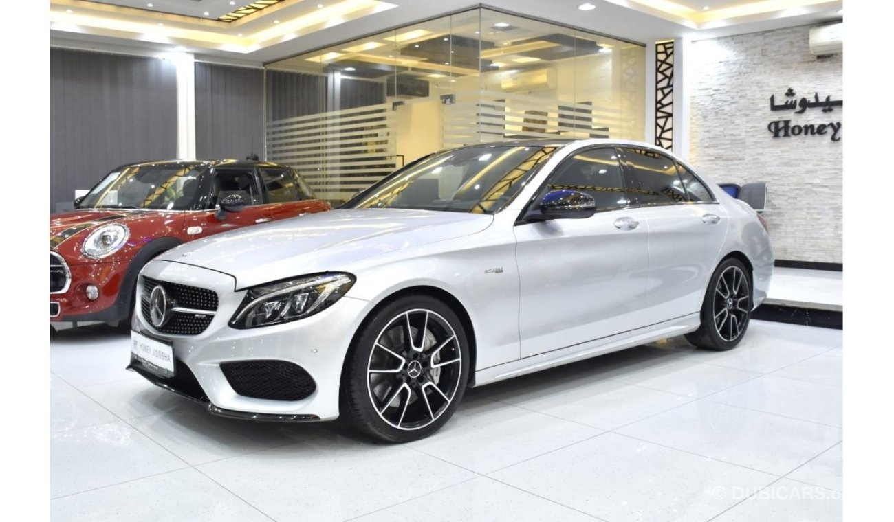 مرسيدس بنز C 43 AMG EXCELLENT DEAL for our Mercedes Benz C43 AMG ( 2017 Model ) in Silver Color Japanese Specs