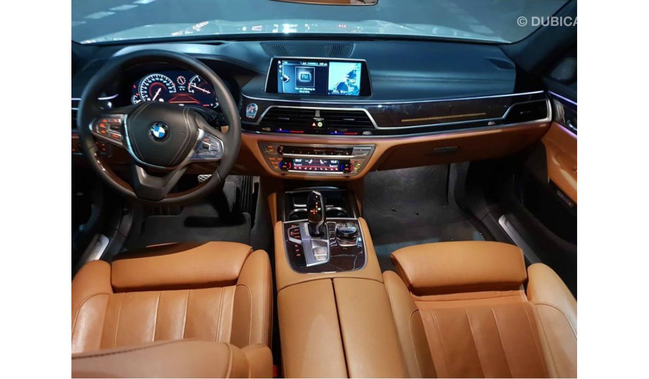 BMW 740Li LI - 2016 - FULL OPTION - EXCELLENT CONDITION-WE OFFER 0 DOWNPAYMENT FOR CAR LOAN- WARRANTY