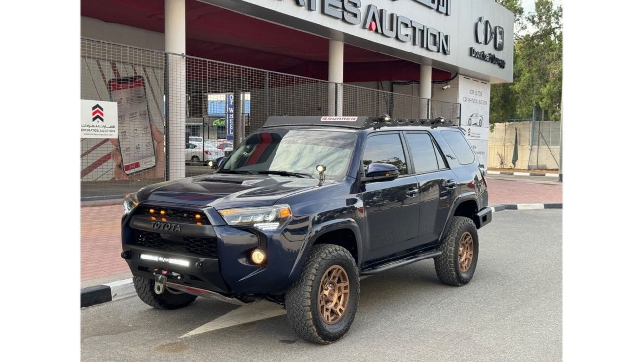 Toyota 4Runner 2020 TRD JUNGLE CAR BLUE UAE PASS 4x4