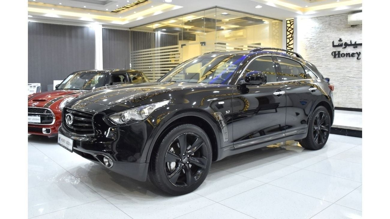 Infiniti QX70 EXCELLENT DEAL for our Infiniti QX70S ( 2015 Model ) in Black Color GCC Specs