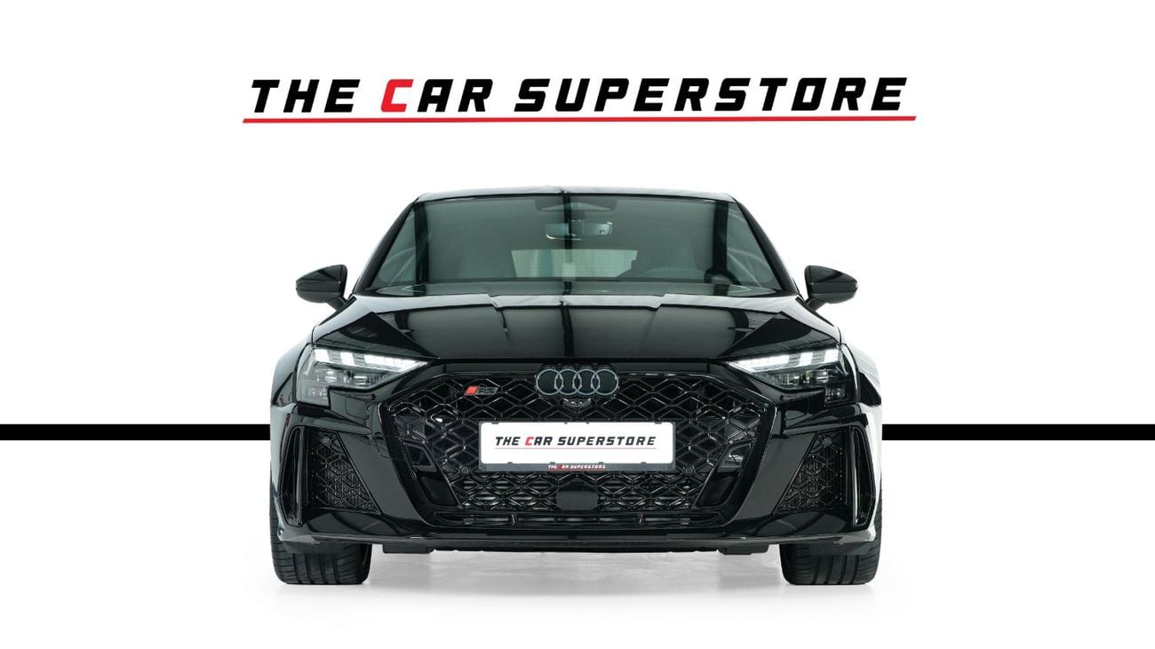 Audi RS3 TFSI SPORTBACK Metallic Black-Alcantra Trim-low Mileage-Warranty & Service Packages Available