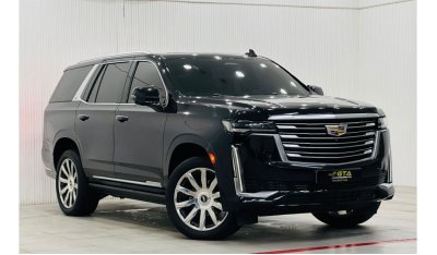 كاديلاك إسكالاد بريميوم لاكجري 2021 Cadillac Escalade 600, Mar 2025 Cadillac Warranty, Pilot Seats, Fully Loaded,GCC