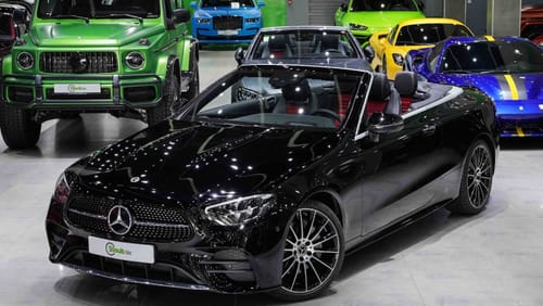 Mercedes-Benz E200 SWAP YOUR CAR FOR E200 CABRIO -GCC- DISCONTINUED MODEL -5 YRS WARRANTY -CONTRACT SERVICE -BRAND NEW