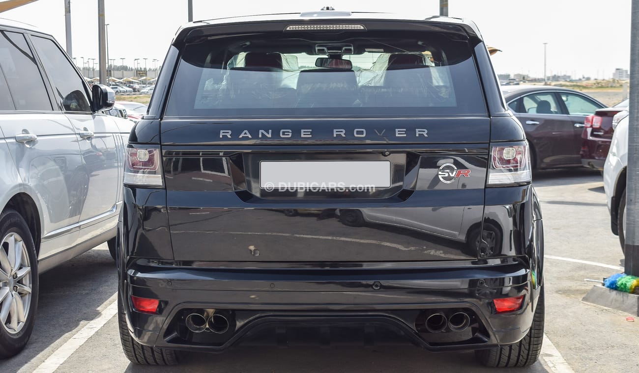 Land Rover Range Rover Sport With Sport SVR Badge