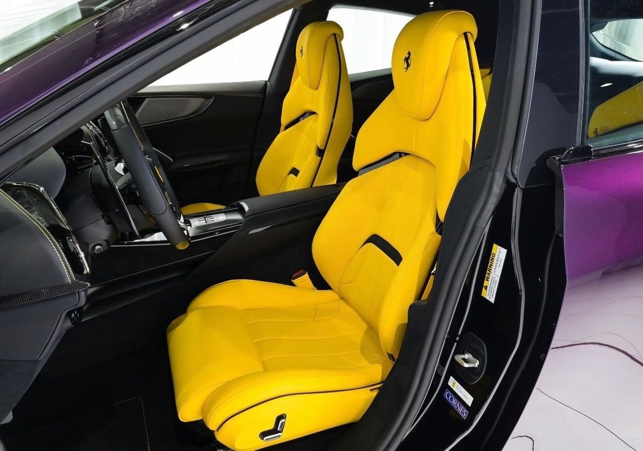 Ferrari Purosangue STD 2025 | Japanese Specifications | Full Carbon | Full Service History | Al Tayer Contract Service Unti