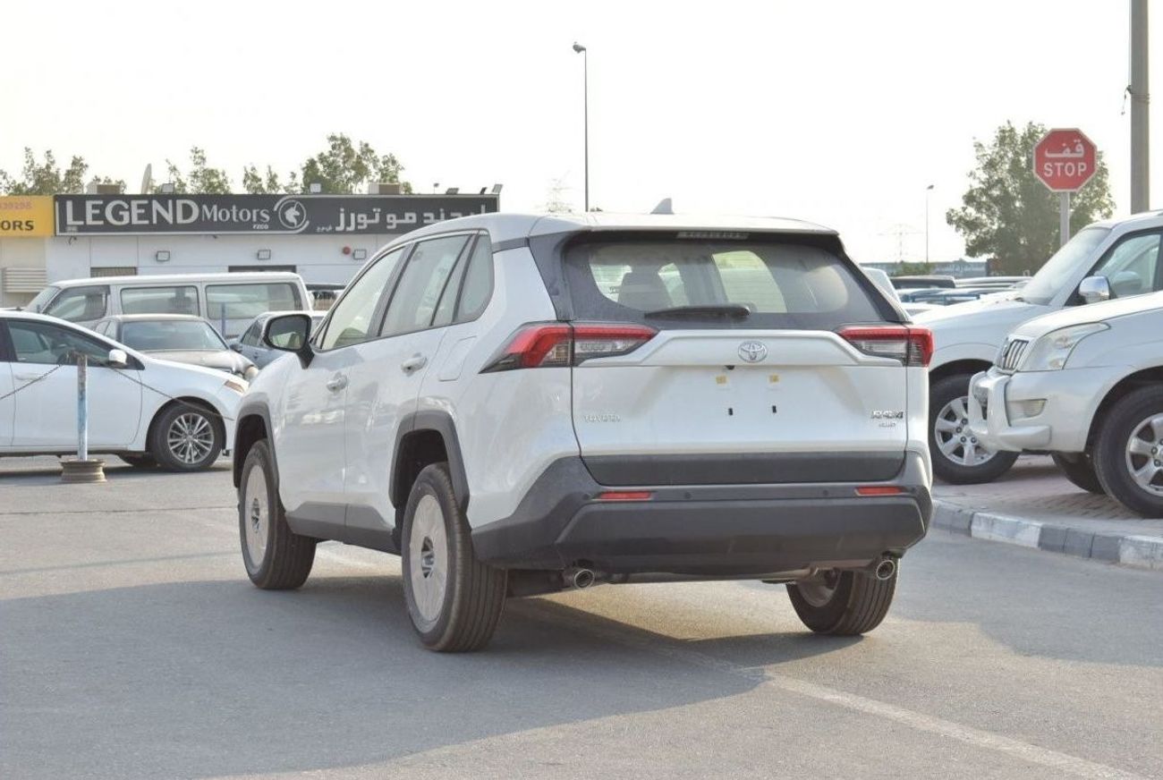 تويوتا راف ٤ 2.0L , 4WD, SUV, MULTIMEDIA STEERING, WHITE COLOR FOR EXPORT, MODEL 2023