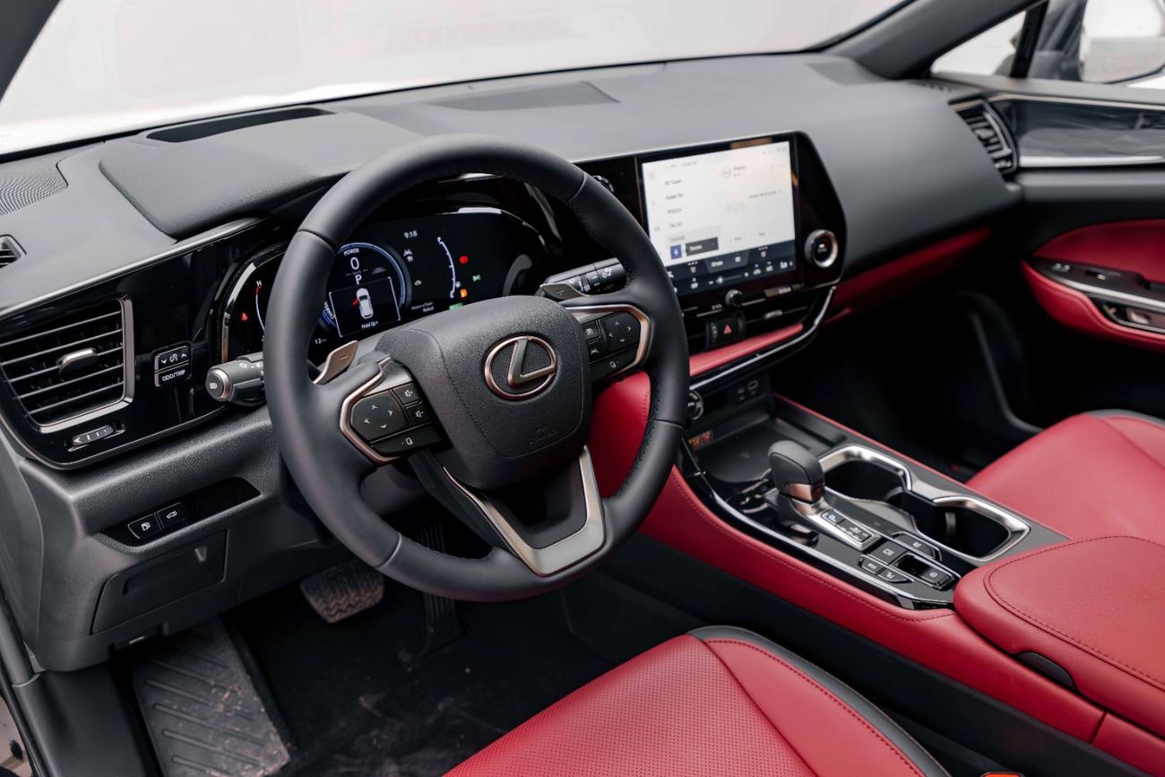 Lexus NX350h 2.5L - Graphite Black Inside Dark Rose | Export Only