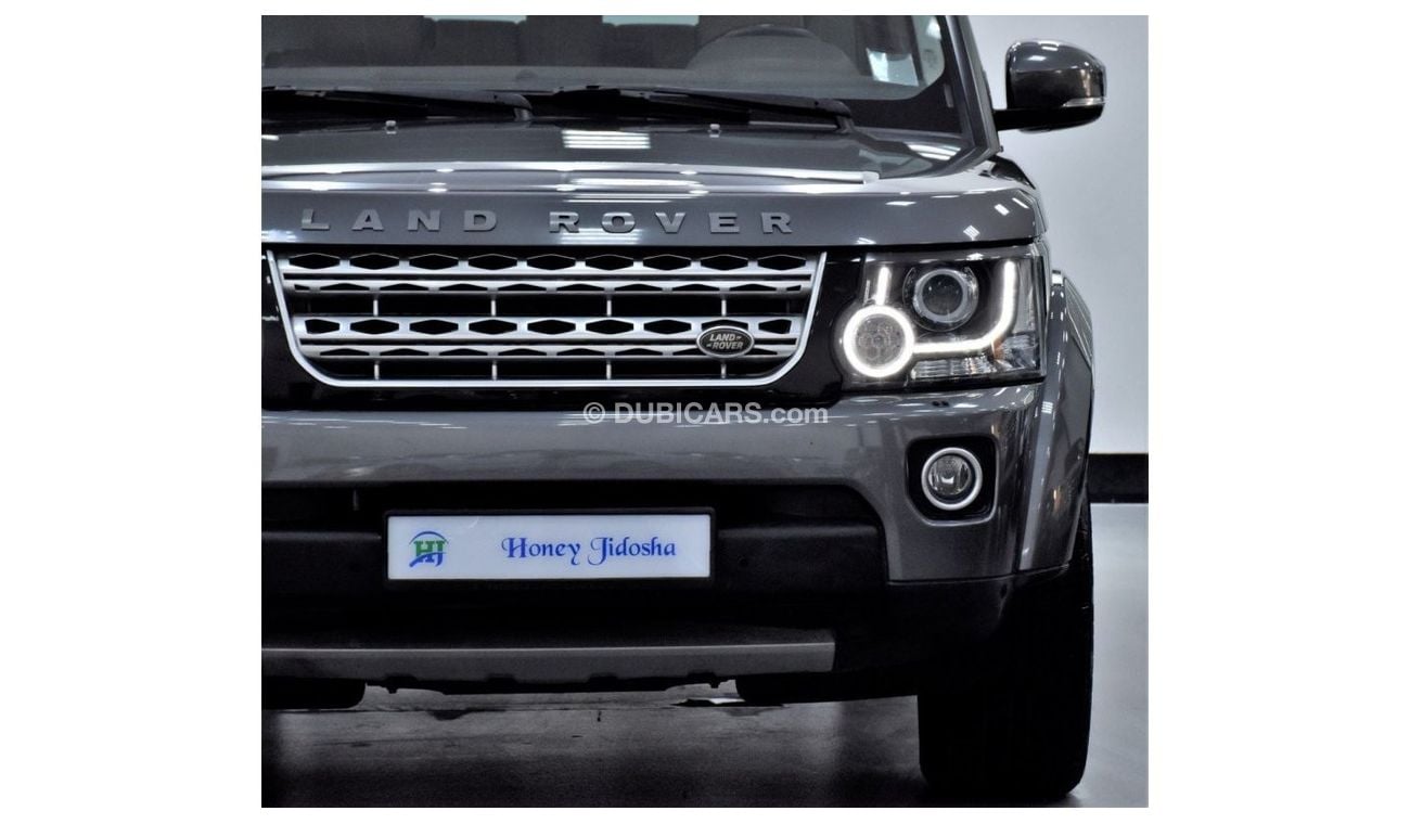 Land Rover Discovery EXCELLENT DEAL for our Land Rover LR4 SCV6 HSE ( 2015 Model ) in Grey Color GCC Specs