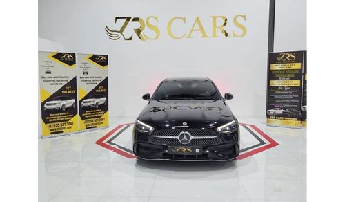 Mercedes-Benz C 200 AED 3,300 P.M | 2022 MERCEDES C200 | V4 2.0L | AGENCY WARRANTY | GCC
