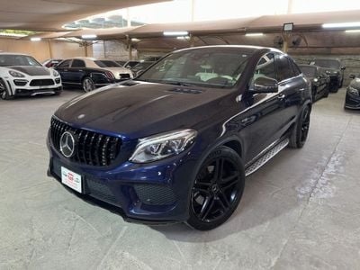 مرسيدس بنز GLE 43 AMG Coupe 3.0L MERCEDES GLE 43 AMG COUPE 2017 | CAVANSITE BLUE PAINT | DESIGNO PACKAGE | CARBON INTERIOR