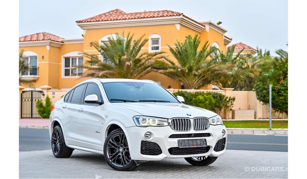 BMW X4 35i M-Kit 3.0L V6 | AED 1,939 Per Month | 0% DP | Fully Agency Serviced!