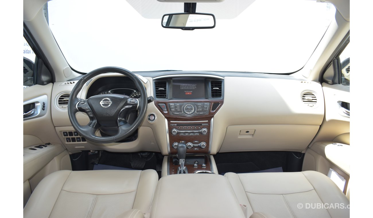 Nissan Pathfinder AED 2150 PM | 0% DP | 3.5L SL FULL OPTION V6 4WD 2018 GCC WARRANTY