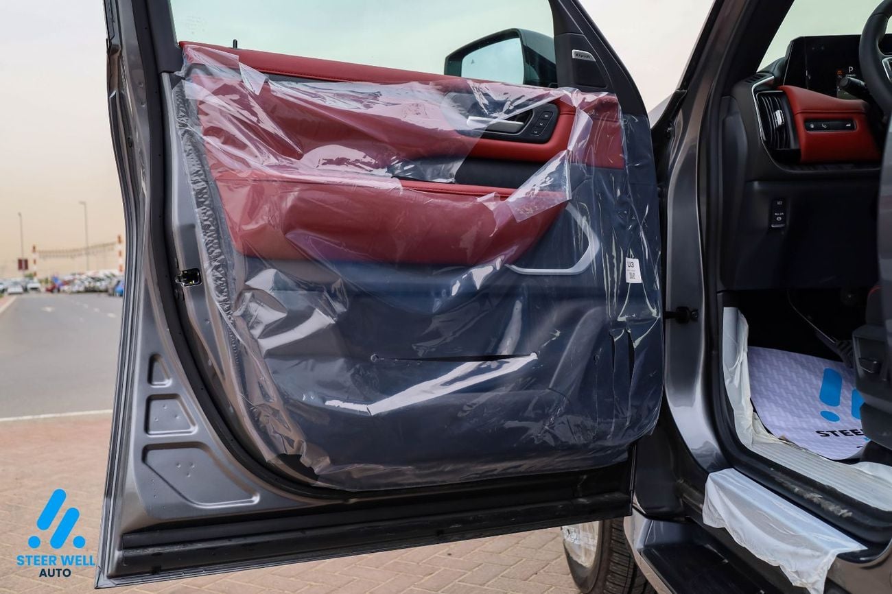 Nissan Patrol 2026 LE Platinum | GCC | 3.5L V6 | AWD | 9AT | Red Interior | Height Control