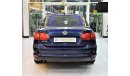 فولكس واجن جيتا LOW MILEAGE!! Volkswagen Jetta 2015 Model!! in Blue Color! GCC Specs