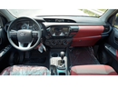 Toyota Hilux ECT0137 - Toyota Hilux Double Cab Pick Up - 2.7L Petrol Auto 2wd - White with Red Interior