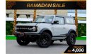 Ford Bronco Wildtrak | 4,698 P.M  | 0% Downpayment | Magnificient Condition!