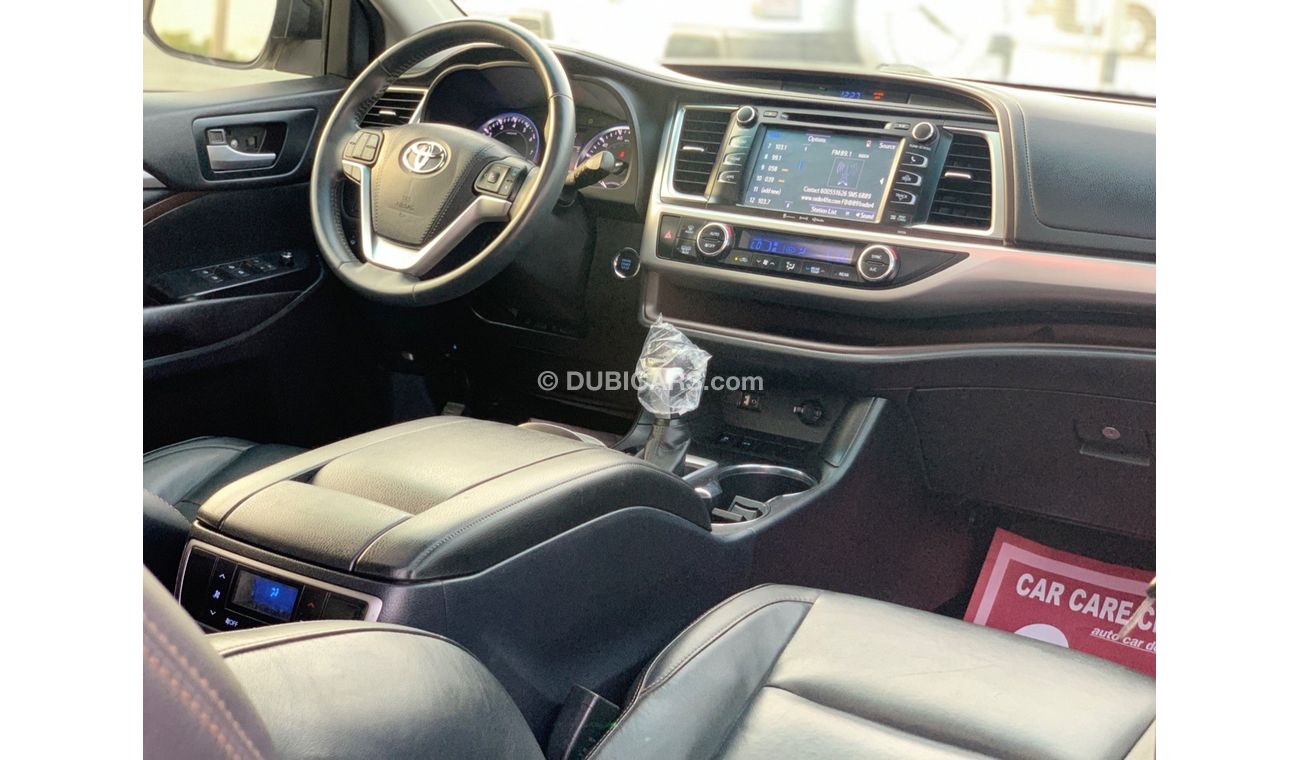 Toyota Highlander XLE LIMITED EDITION FULL OPTION 3.5L V6 2016 AMERICAN SPECIFICATION