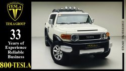 Toyota FJ Cruiser //LOW MILEAGE!!! / FJ CRUISER / GXR / 2016 / GCC / WARRANTY / EXTRA ACCESSORIES / 1,763 DHS MONTHLY!