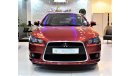 Mitsubishi Lancer EX 2015 Model!! in Red Color! GCC Specs