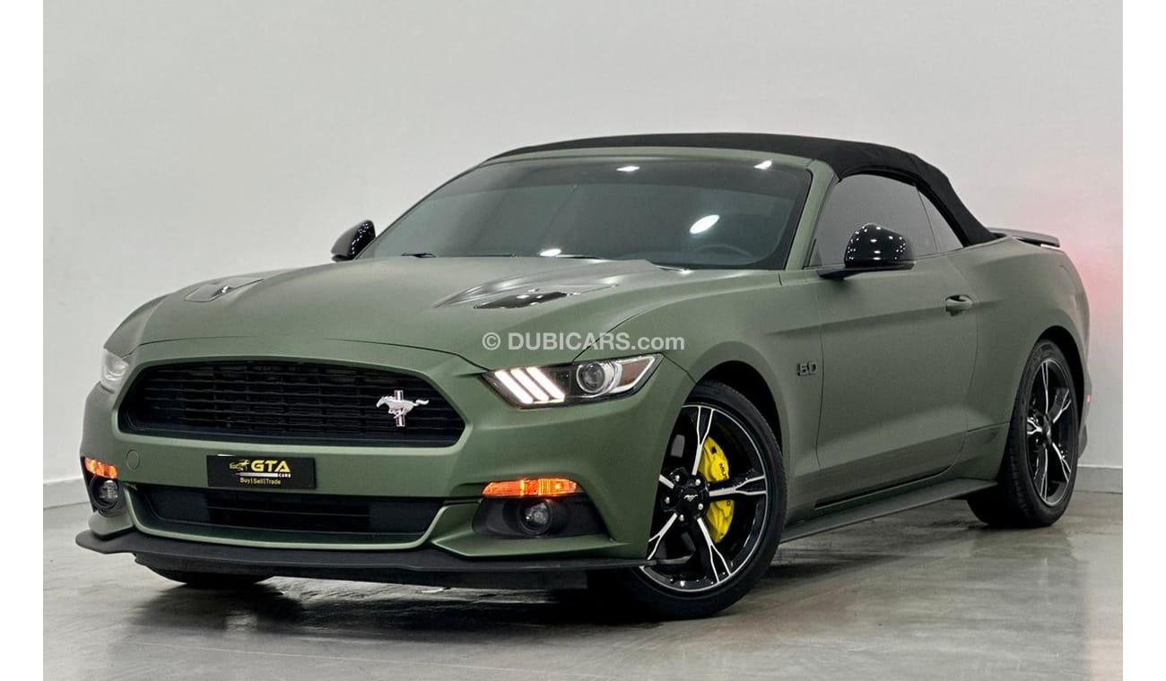Ford Mustang GT Premium 2017 Ford Mustang GT California Special Convertible V8, July 2023 Ford Warranty, Full Age