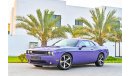 Dodge Challenger R/T V8 | 1,253 P.M | 0% Downpayment | Full Option | Exceptional Condition