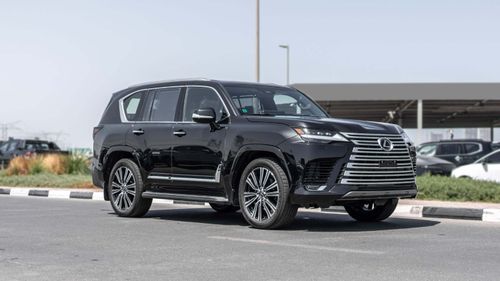 لكزس LX 600 2026 Lexus LX600 Signature 3.5L AT Petrol (Black-Red) Wood Accent